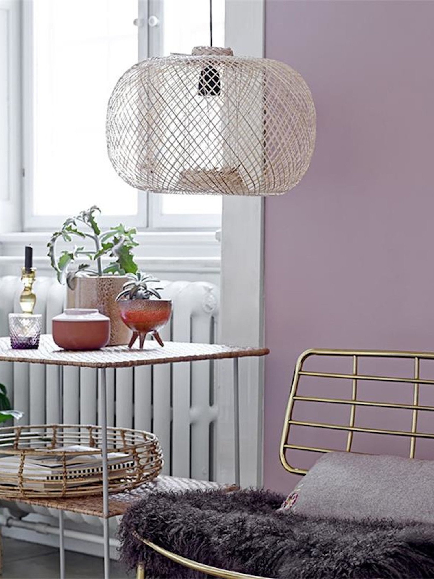 Suspension en bambou Madani Bloomingville
