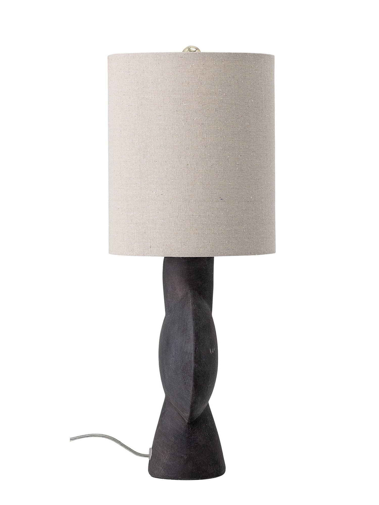 Bloomingville - Lampe à poser marron en céramique, Hansen