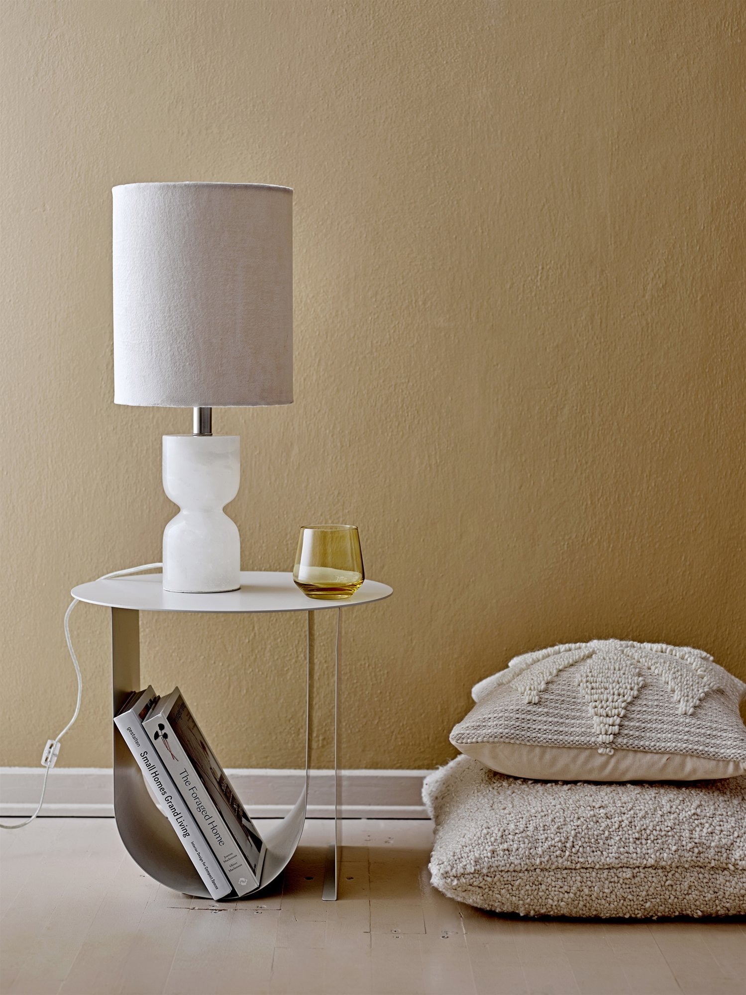 Bloomingville - Table d'appoint en métal gris, Cher