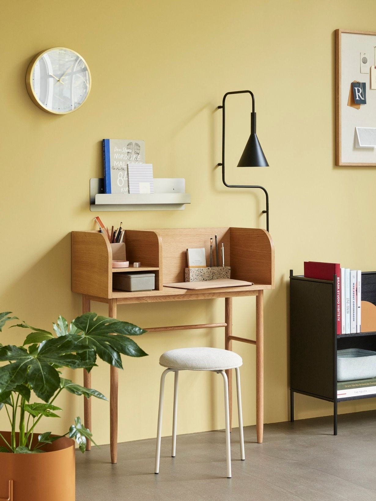 Hübsch - Bureau en chêne, July