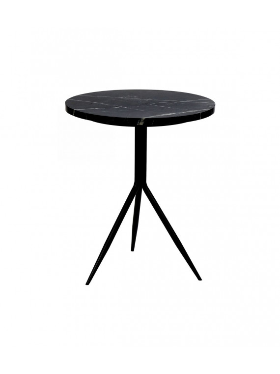 table de bistrot en marbre et metal dana pomax