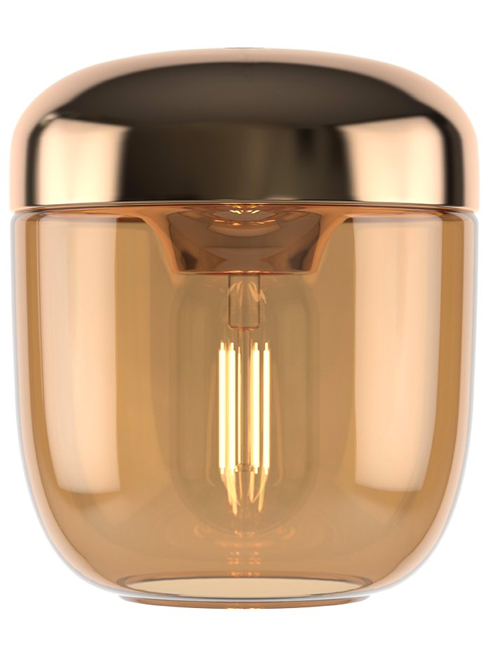 UMAGE - Suspension en verre et en métal, Acorn - MBS Design