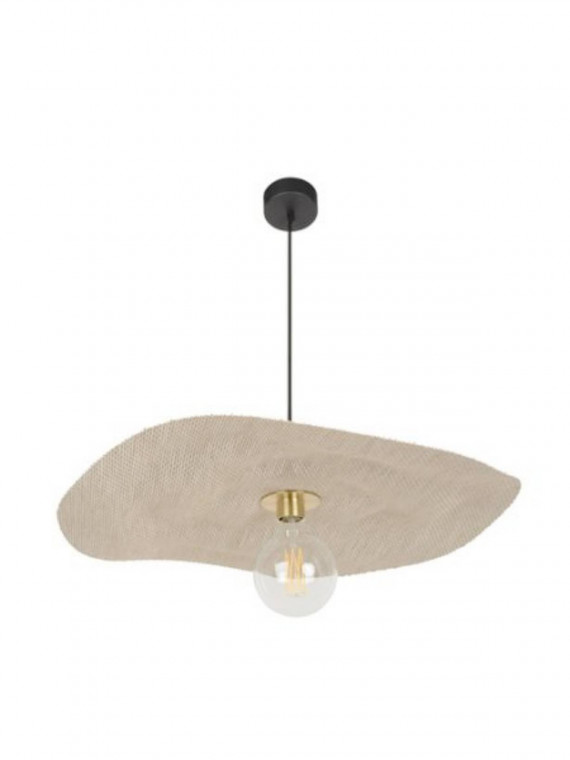 Suspension lumière avec abat-jour en matière Varian, Rivage