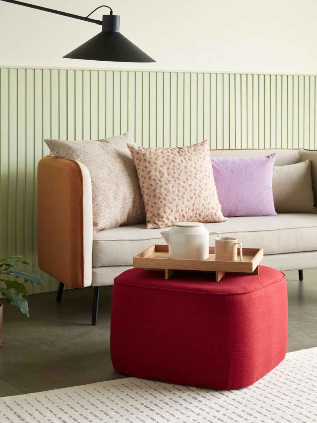 Lampe murale bras long Alvar de la marque Hübsch