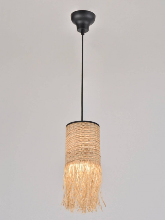 Market Set Suspension en raphia et bana Formentera 1L - D13-H32