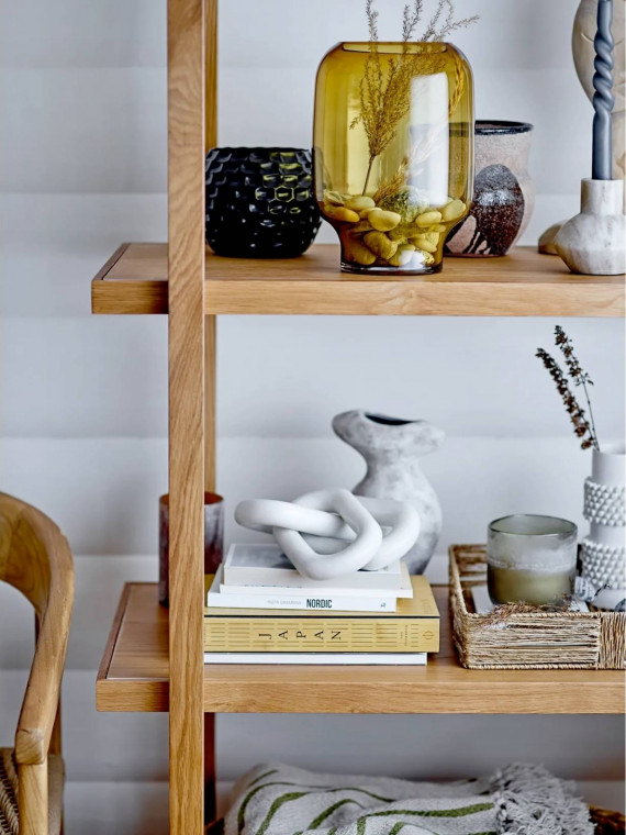Objet décoratif en marbre blanc, Adee Bloomingville