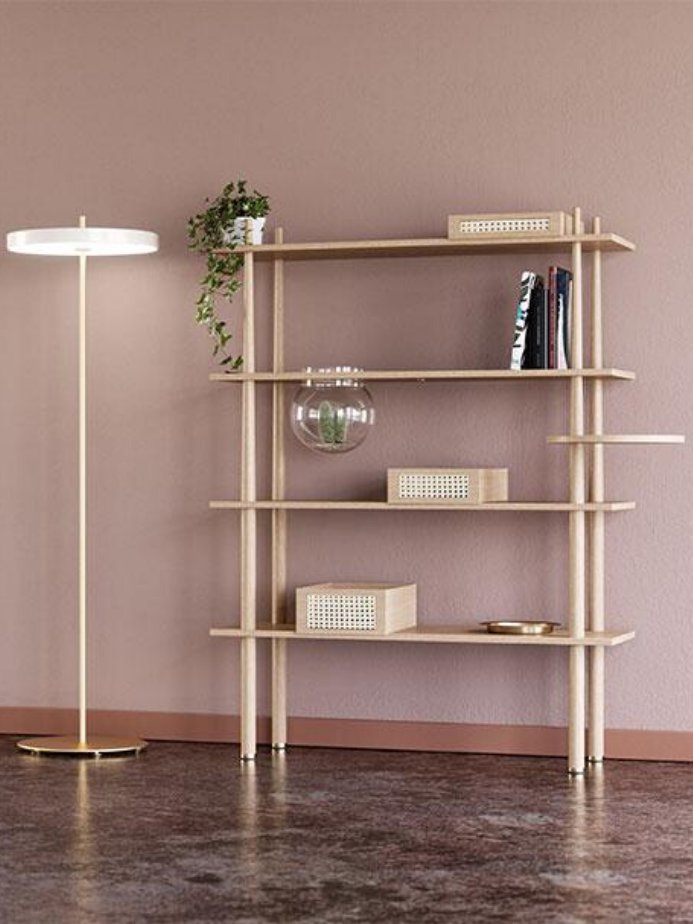 UMAGE - Étagère en bois de chêne, Stories - MBS Design