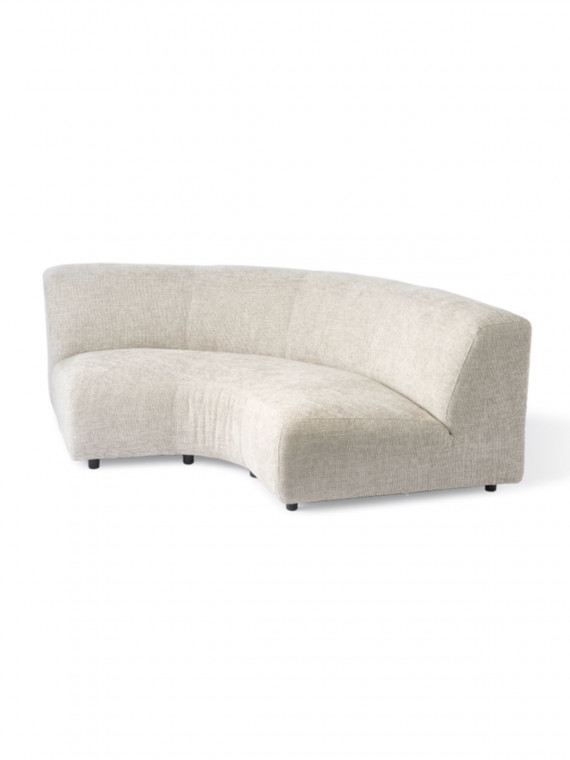 Modular corner sofa Module Ecru Pols Potten