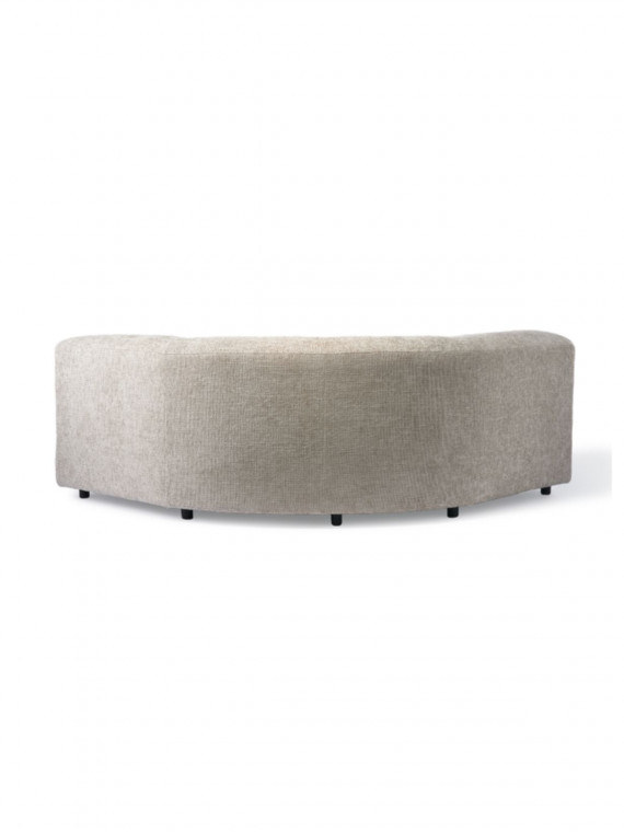 Modular corner sofa Module Ecru Pols Potten
