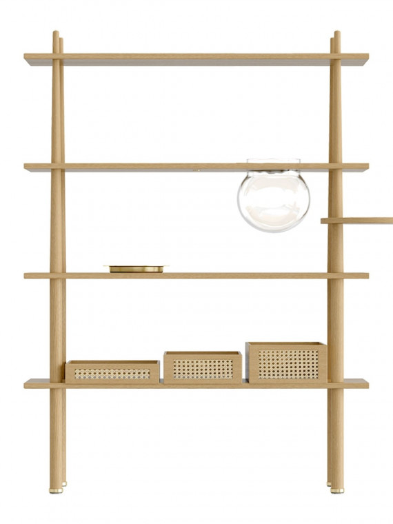 UMAGE - Étagère en bois de chêne, Stories - MBS Design